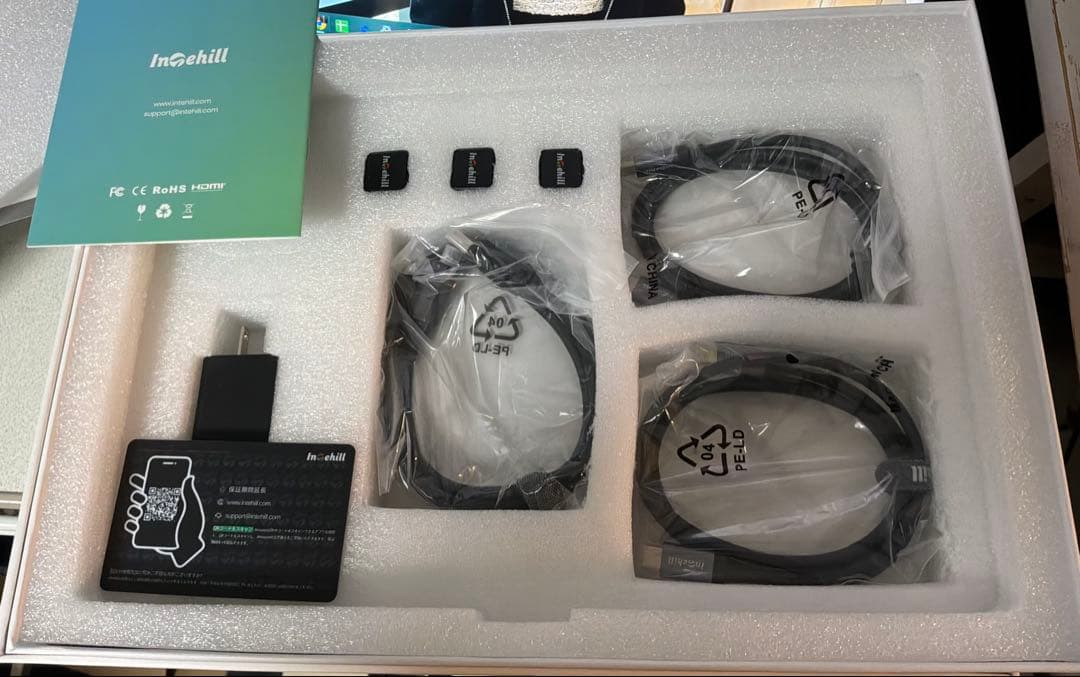 ディスプレイ・モニター本体 intehill 4K Portable Monitor U13NA