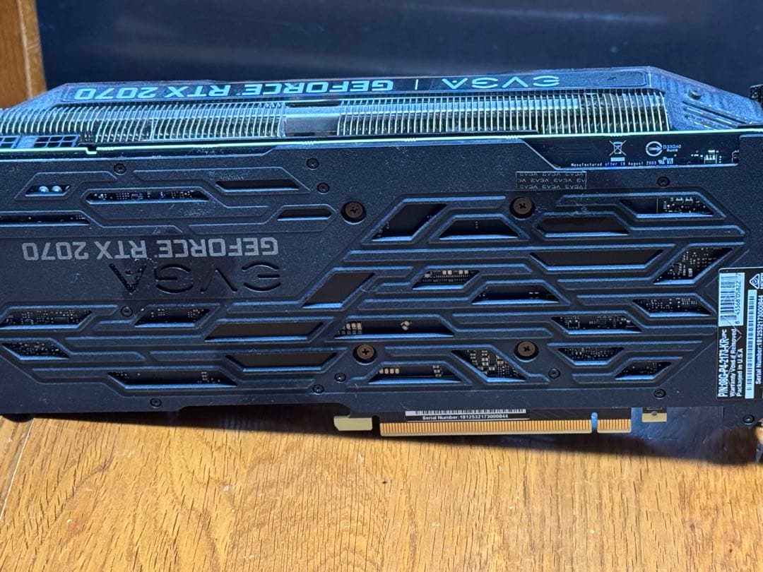 【週末特価】EVGA GeForce RTX 2070 グラフィックボード