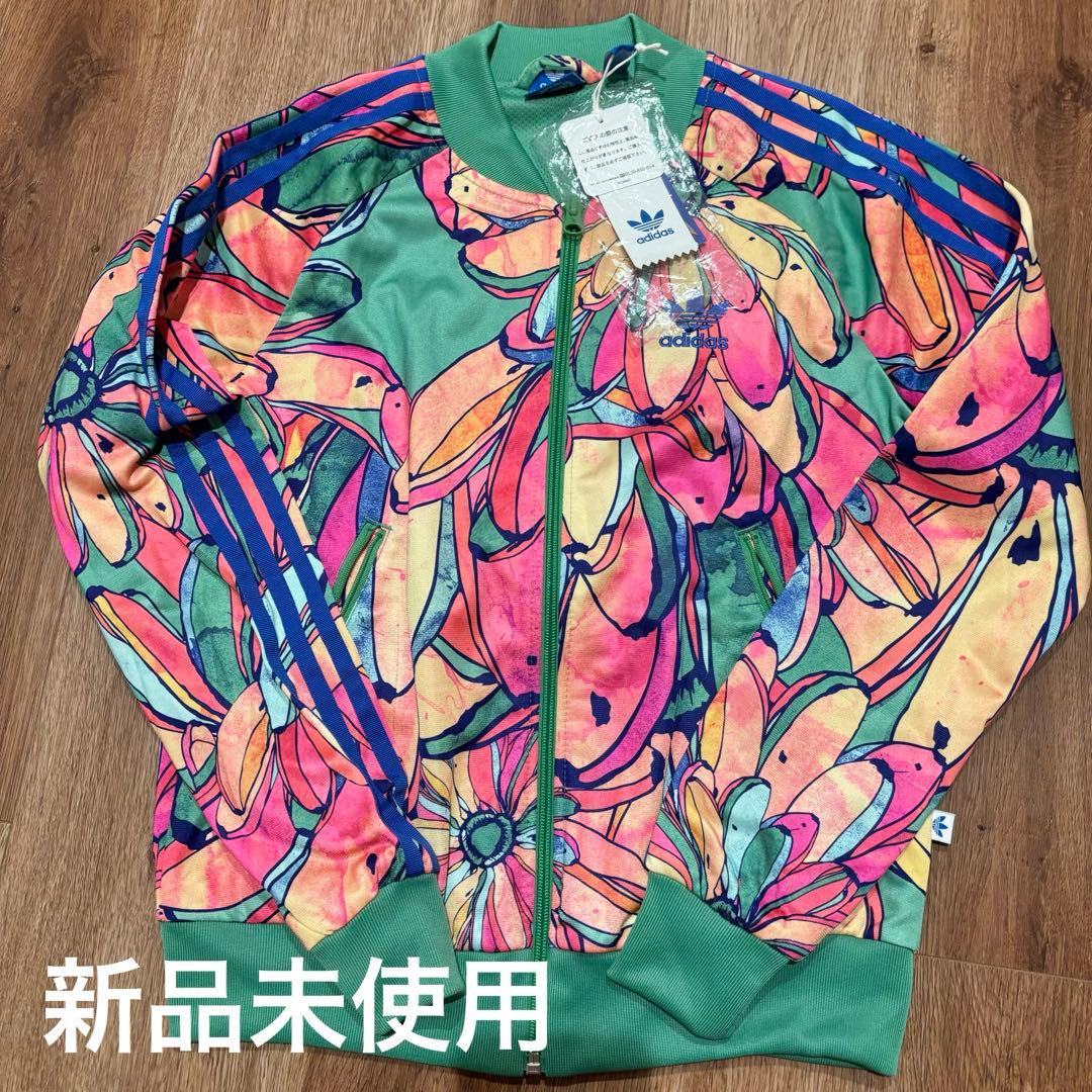 adidas 花柄ジャージ AJ8122 Mサイズ レア - メルカリ