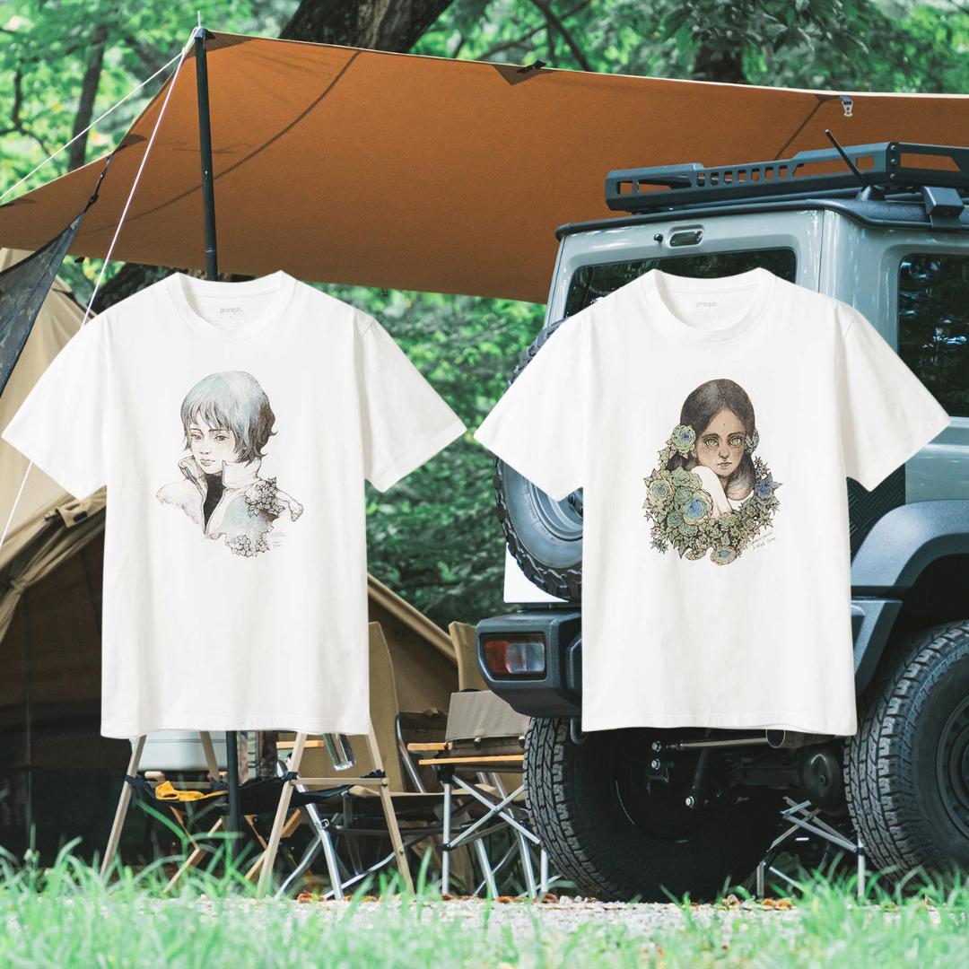 新品未使用】2枚セット XLグラニフ × ヒグチユウコ コラボTシャツ