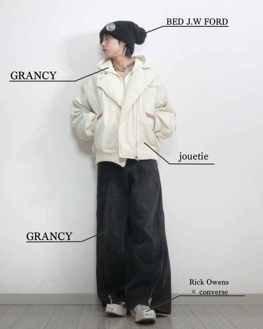 ぽ*ん様 Rick Owens Converse CT-70 たかと着用 - メルカリ