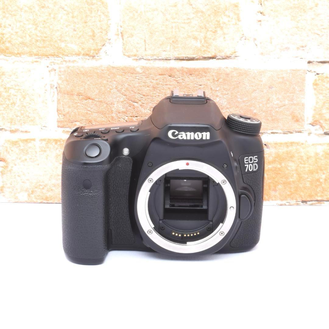 本格撮影✨Canon EOS 70D✨超望遠レンズつき✨一眼レフ入門セット
