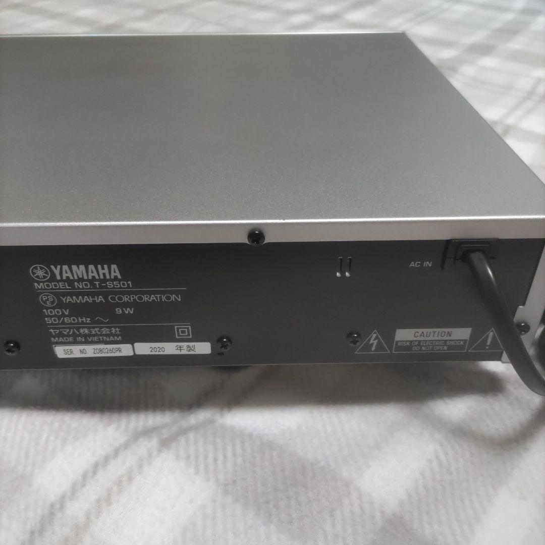 美品！YAMAHA　T-S501 FM・AMチューナー　動作品　取説、アンテナ付