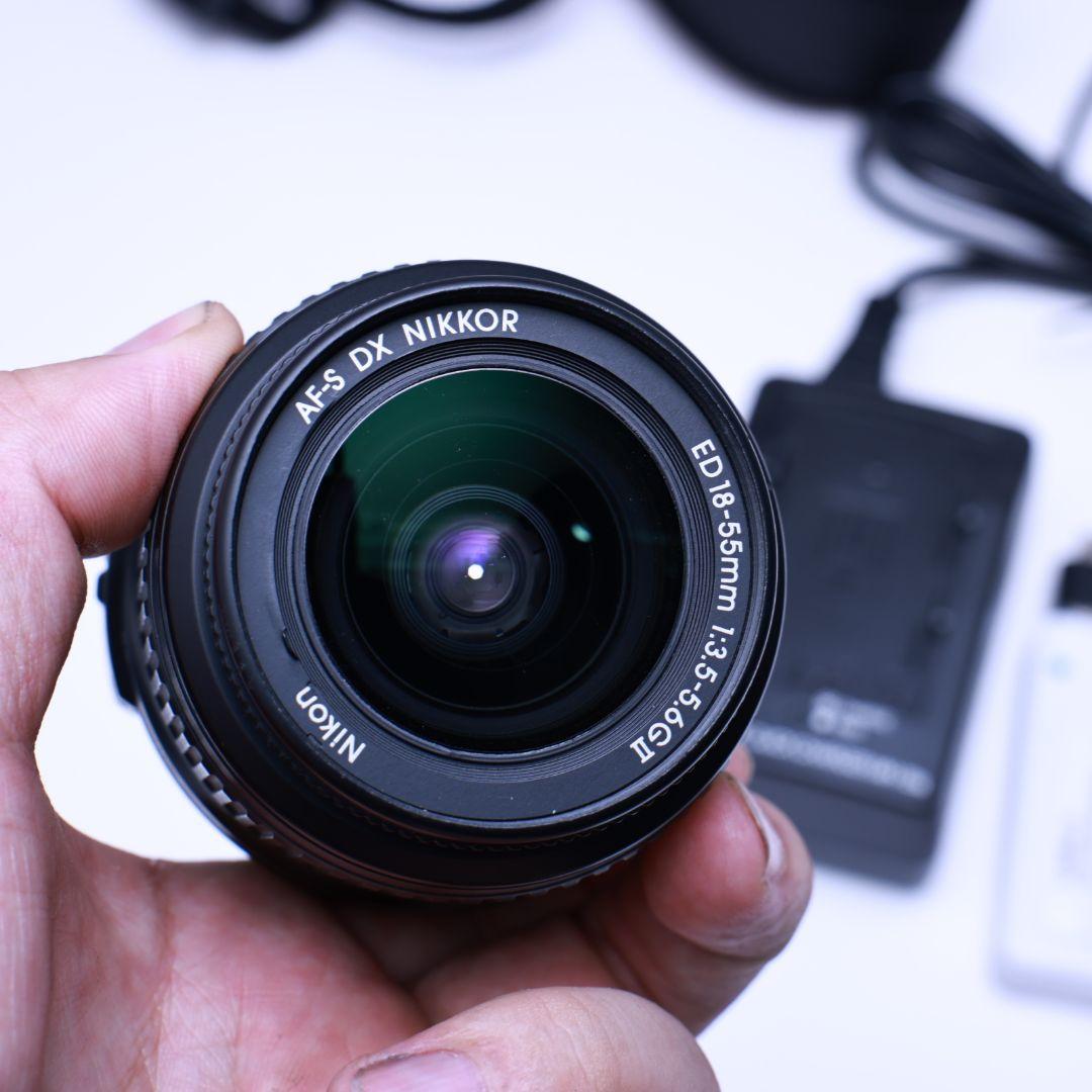 スマホ転送可 Nikon D100 一眼レフデジタルカメラ 電池レンズ2本等付