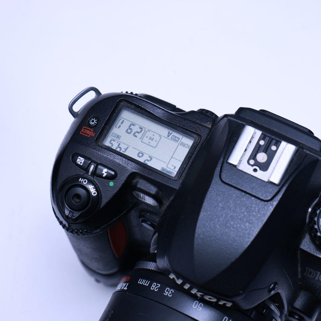 スマホ転送可 Nikon D100 一眼レフデジタルカメラ 電池レンズ2本等付