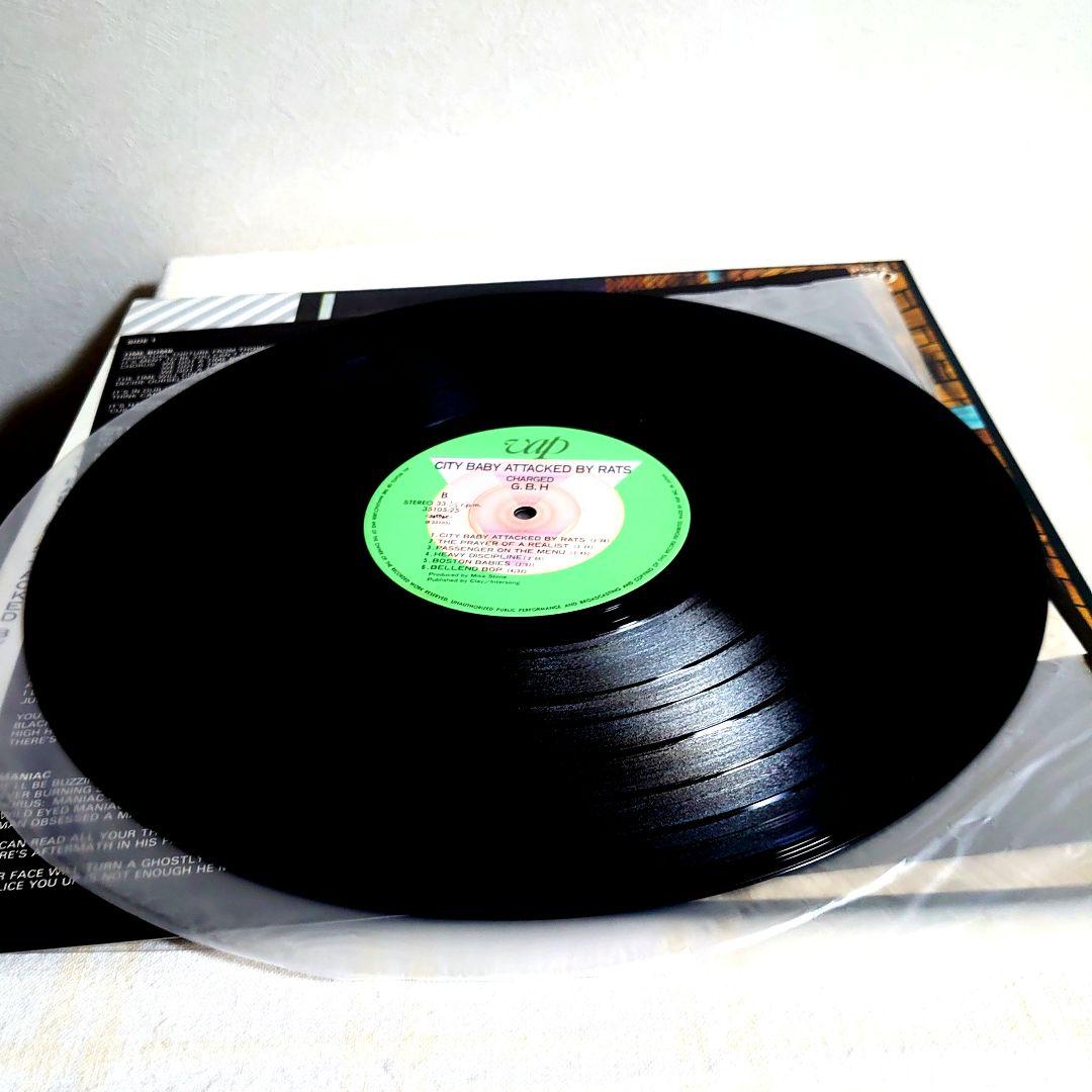 美品【vinyl】G.B.H / 襲撃 / 帯付き