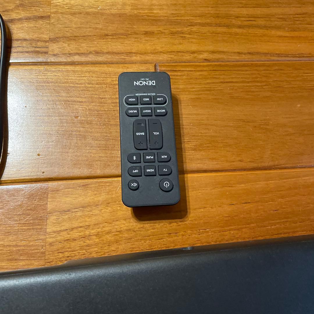 DENON サウンドバー ブラック　RC-1251