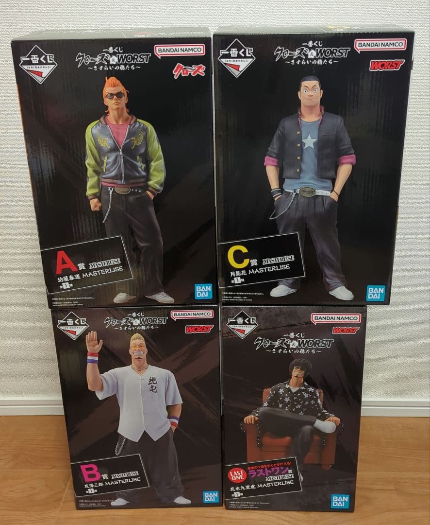 一番くじ　クローズ&WORSTさすらいの鴉　フィギュア　フルコンプセット 最安値 一番くじ クローズ&WORSTさすらいの鴉 フィギュア フルコンプ