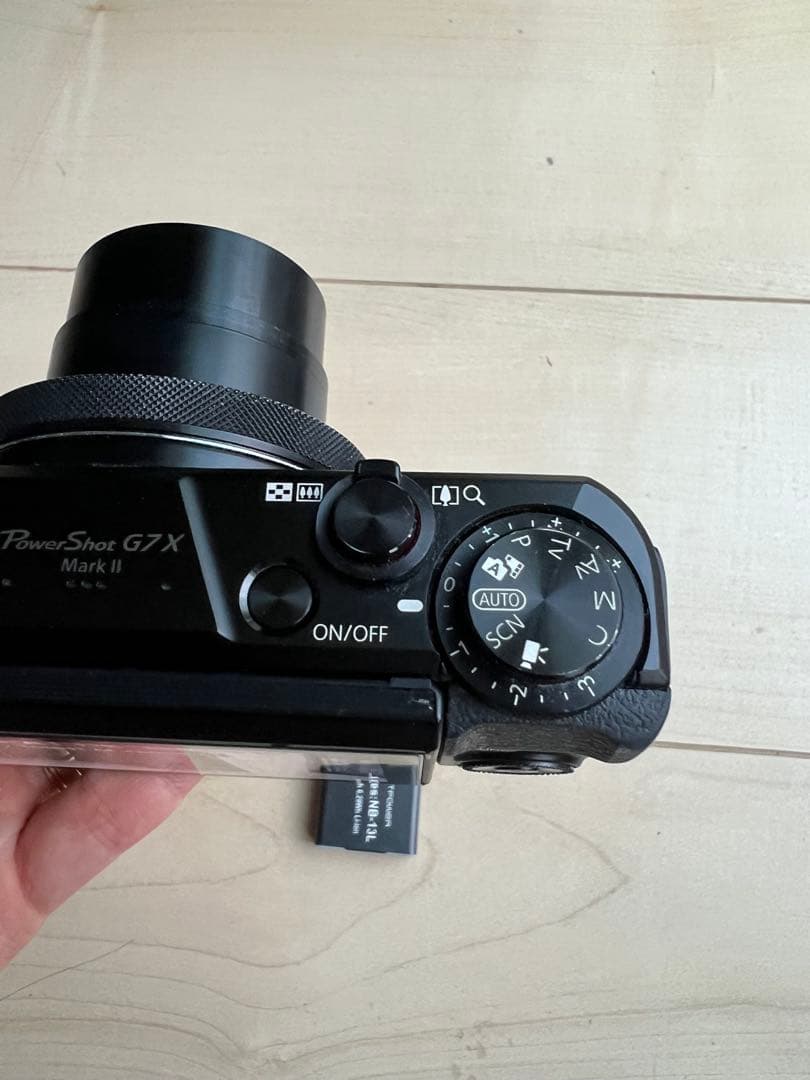 【ジャンク (撮影可能)】Canon Powershot G7X markII