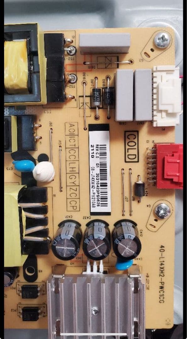 TCL 液晶テレビ50P715 基盤セット