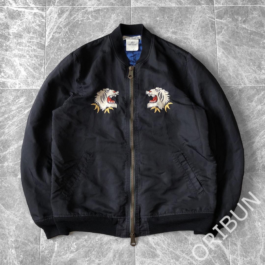 REMI RELIEF 66ナイロン ボマージャケット ALASKA スカジャン - メルカリ