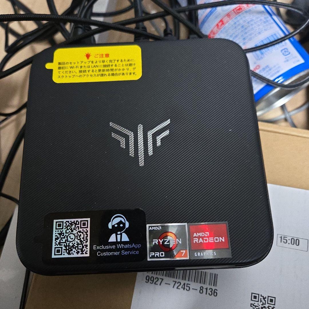 NiPoGi E3B ミニPC 5875U 32GB SSD512GB 美品