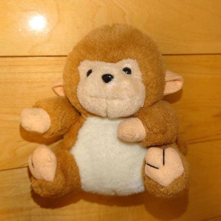 昭和レトロ】 さる 猿 ぬいぐるみ - メルカリ