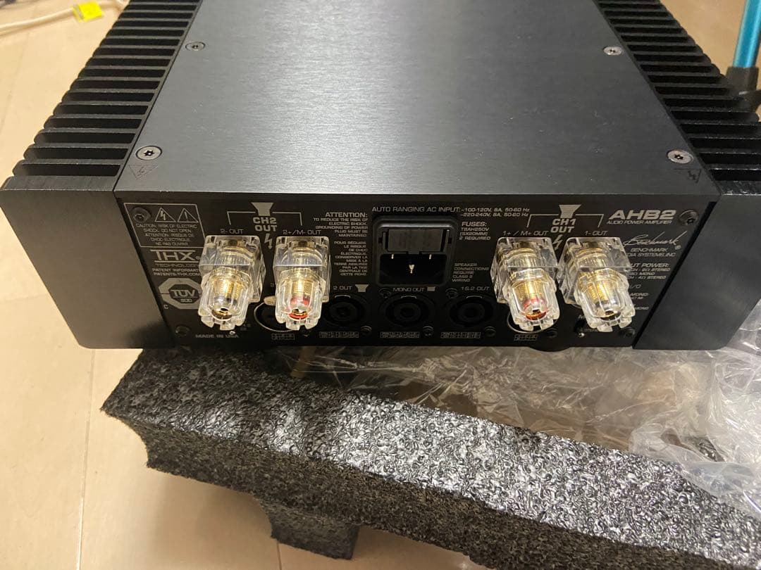アンプ Benchmark AHB2 Black