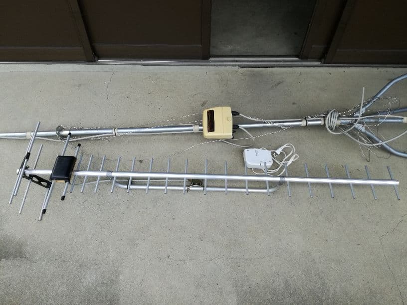 室外 アンテナ MASPRO UHF ブースター UB33N 電源部 WP6B