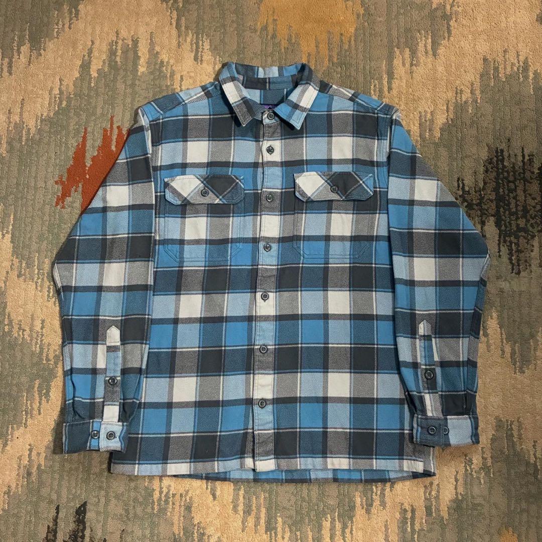 FA20 patagonia フィヨルド コットンシャツ Patagonia Men's Long Sleeved Organic Cotton Midweight Fjord