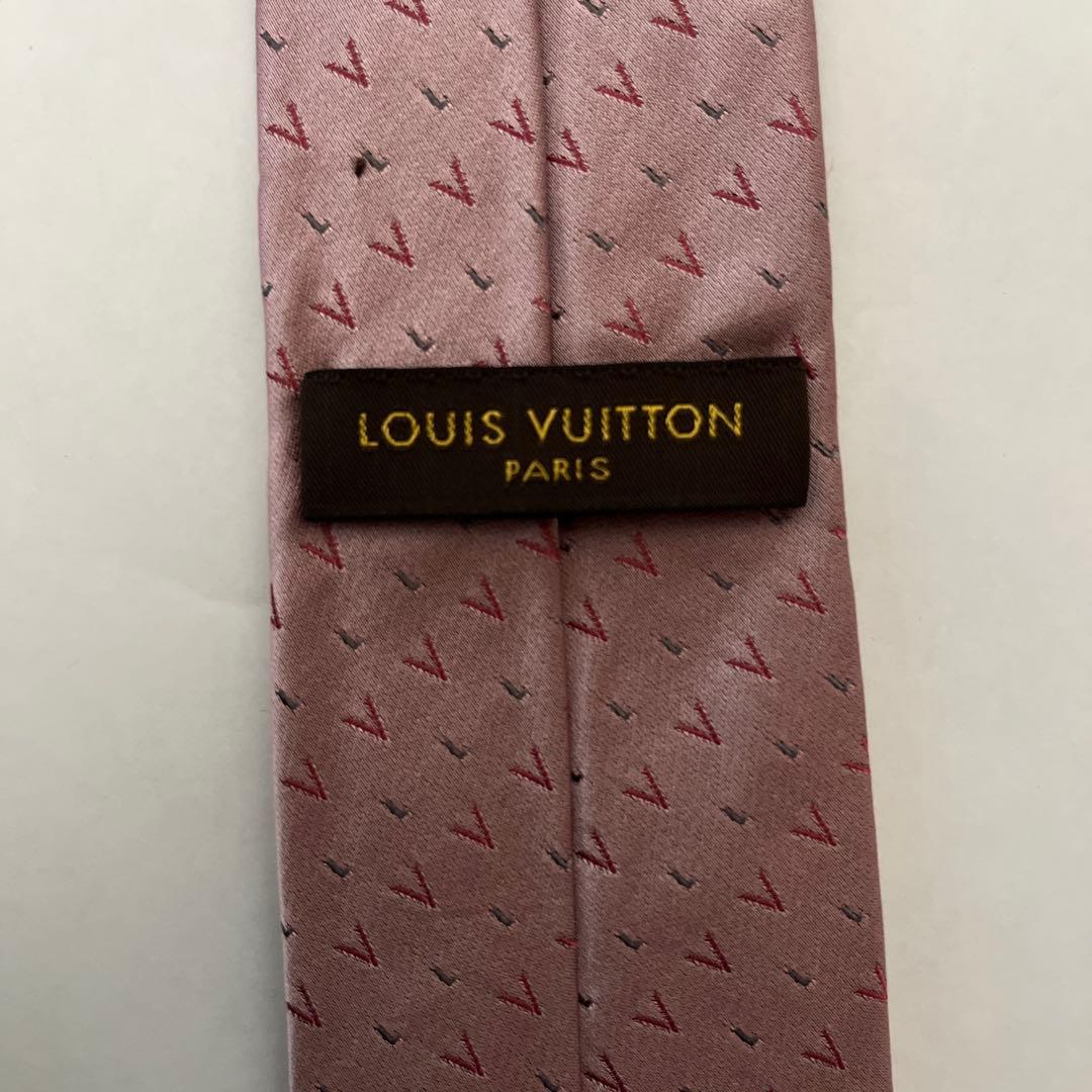 ルイヴィトン ネクタイ ピンク - メルカリ
