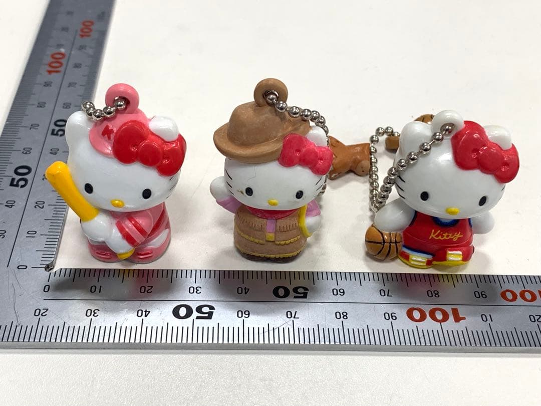 サンリオハローキティ フィギュアストラップ 3体セット - ストラップ人気