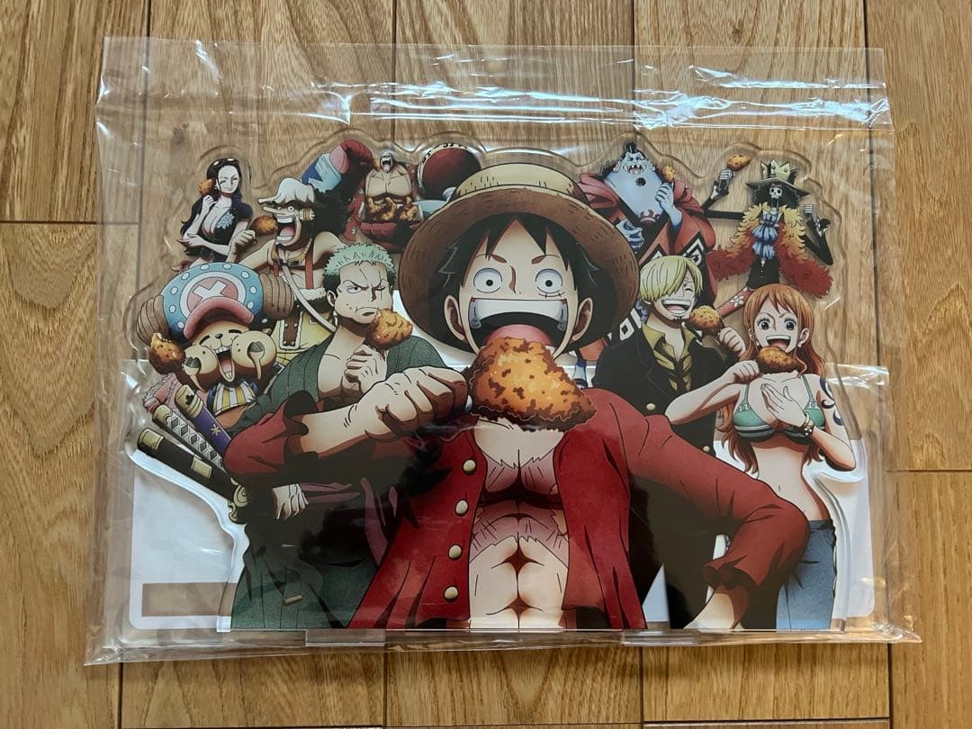 ワンピース　モスバーガーコラボ　ビッグアクリルスタンド モスバーガー×TVアニメ『ONE PIECE』コラボの福袋が初登場！笑顔も