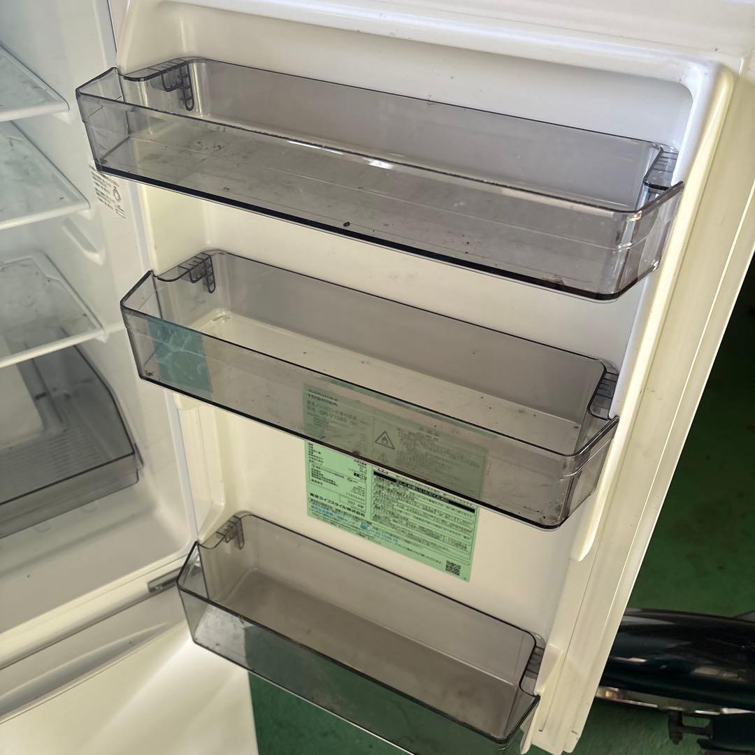 TOSHIBA 冷蔵庫 GR-V15BS(W) 引き取り限定