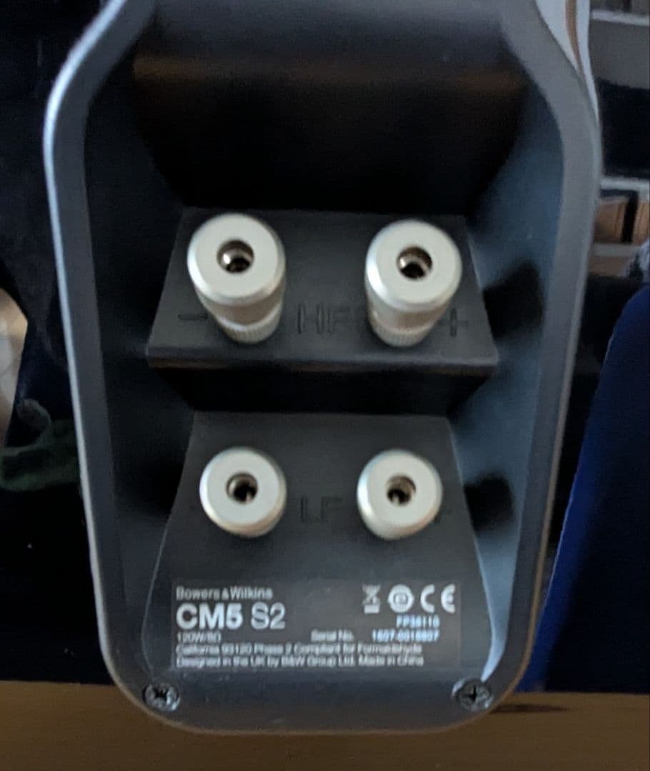 B＆W Bowers & Wilkins CM5 S2 スピーカー ブラック