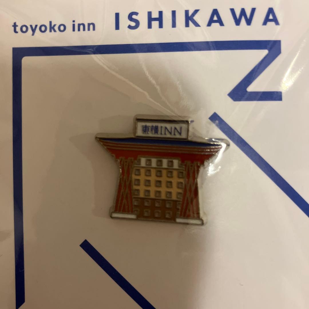 東京横イン 石川県 ご当地限定ピンバッチ 金沢駅(鼓門) 東横INN ご当地