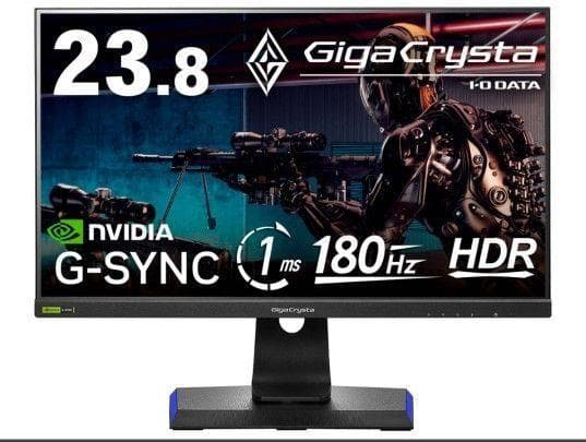 メーカー整備品 IO DATA KH-GD241JD 180Hz対応23.8型 KH-GD241JD | 180Hz対応23.8型G-SYNC Compatible認定ゲーミング