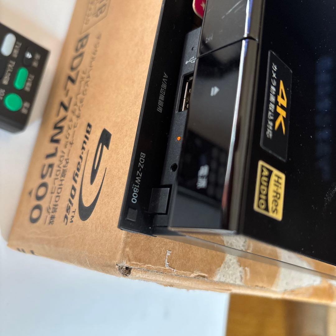 BDZ-ZW1800 22年製　1TB⇒6TB 大幅容量アップ換装