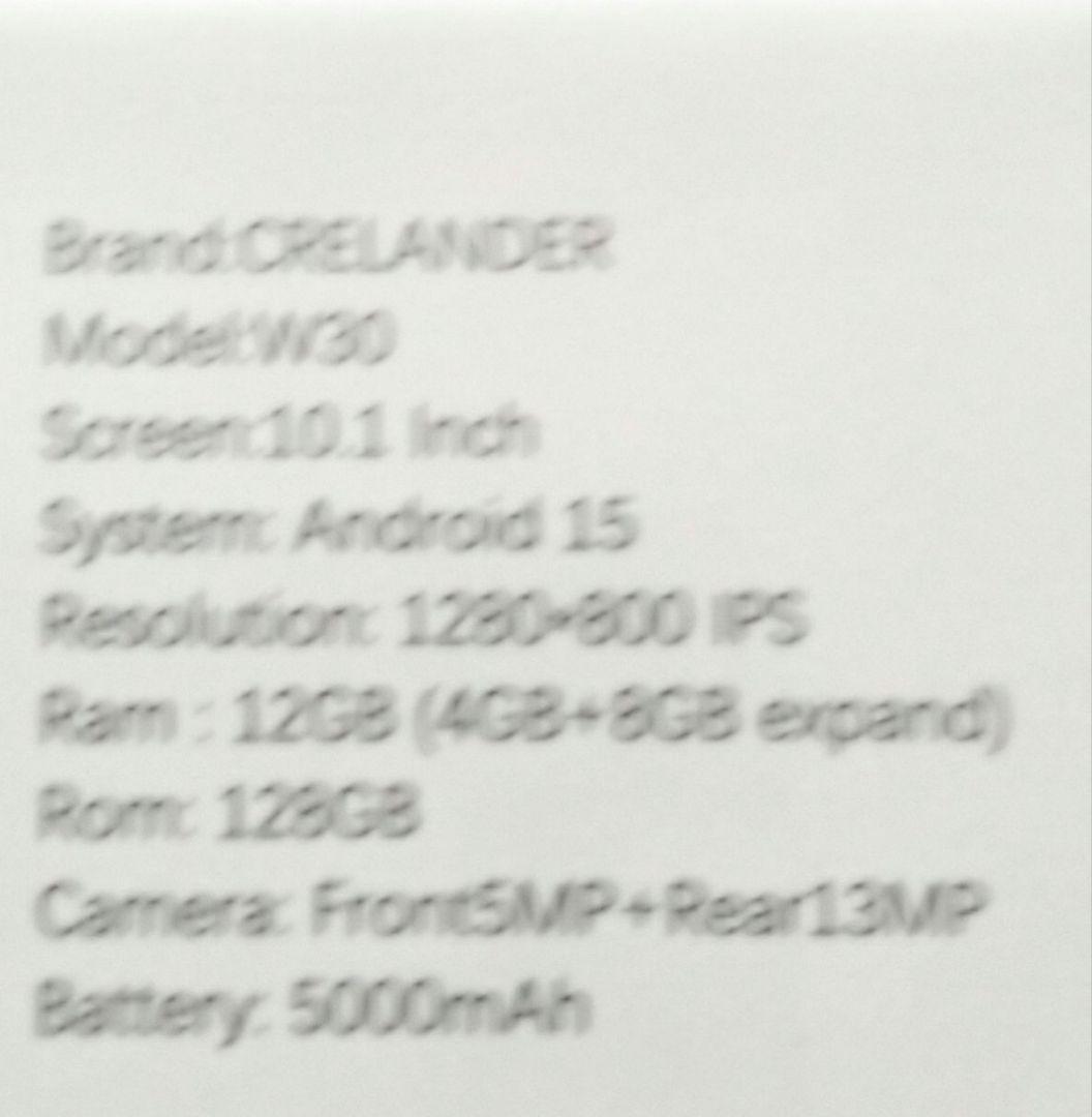 【新品未開封】CRELANDER W30 10.1インチ タブレット