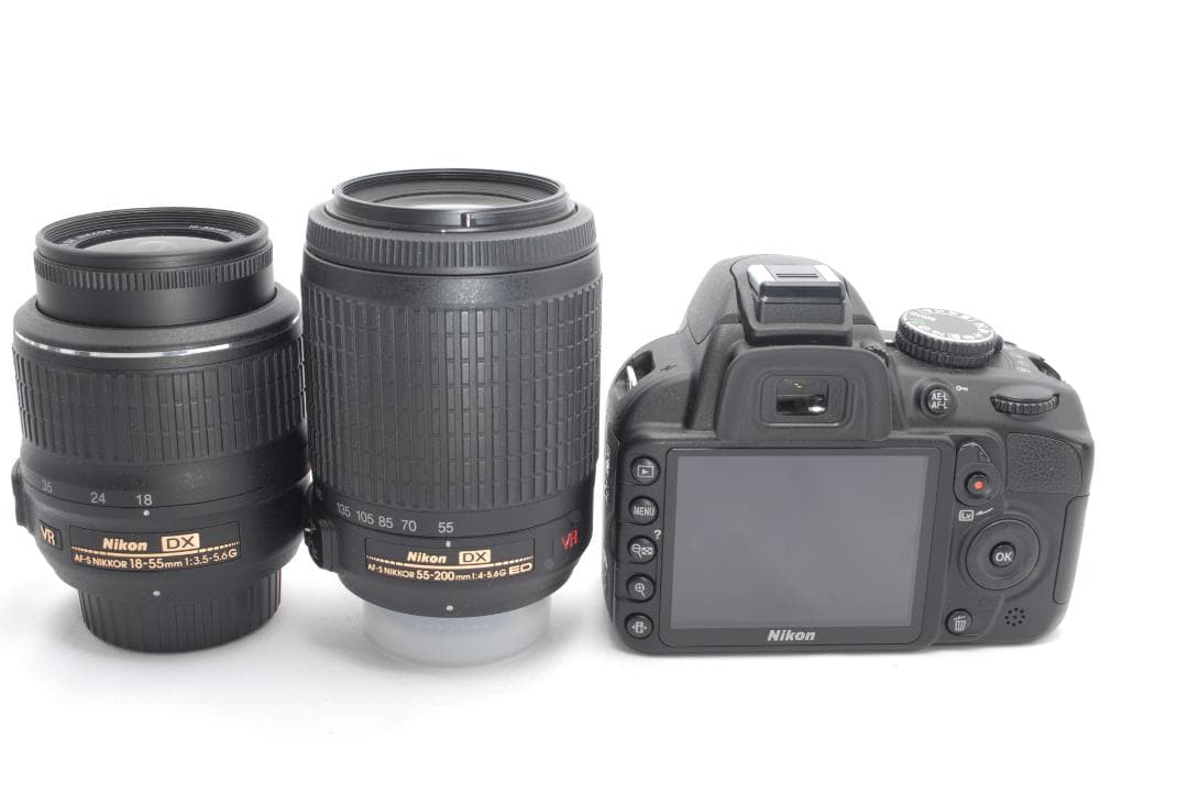 ✨ショット数少ない✨Nikon D3100 ダブルレンズ✨SLIK三脚✨運動会✨