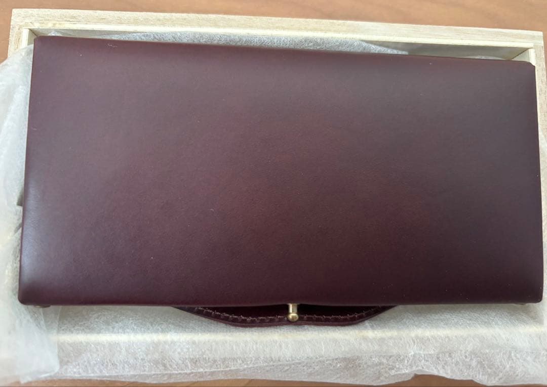 点と線ten-to-sen 長財布(usuha-long・ワイン・ギボシ) - メルカリ