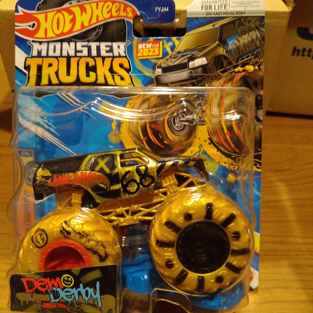 ホットウィール モンスタートラック ゴールド4種セット 希少!! - メルカリ