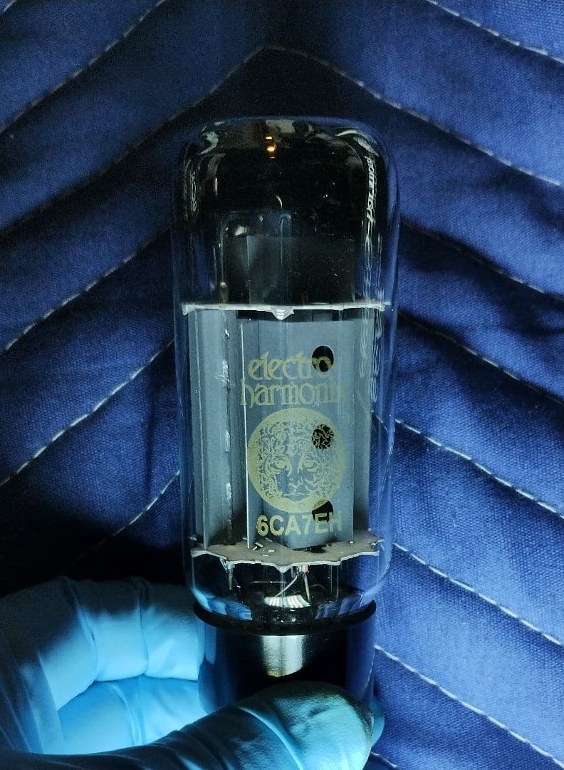 エレクトロハーモニクス　6CA7(EL34)太管ペア　未使用品　その１