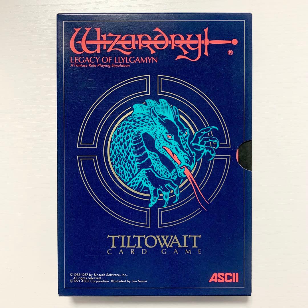 ウィザードリィ カードゲーム ティルトウェイト Wizardry - メルカリ