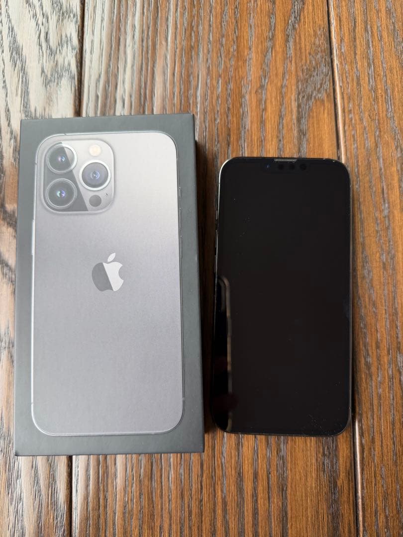 【値下げ】Apple iPhone 13 Pro グラファイト 本体 箱付き