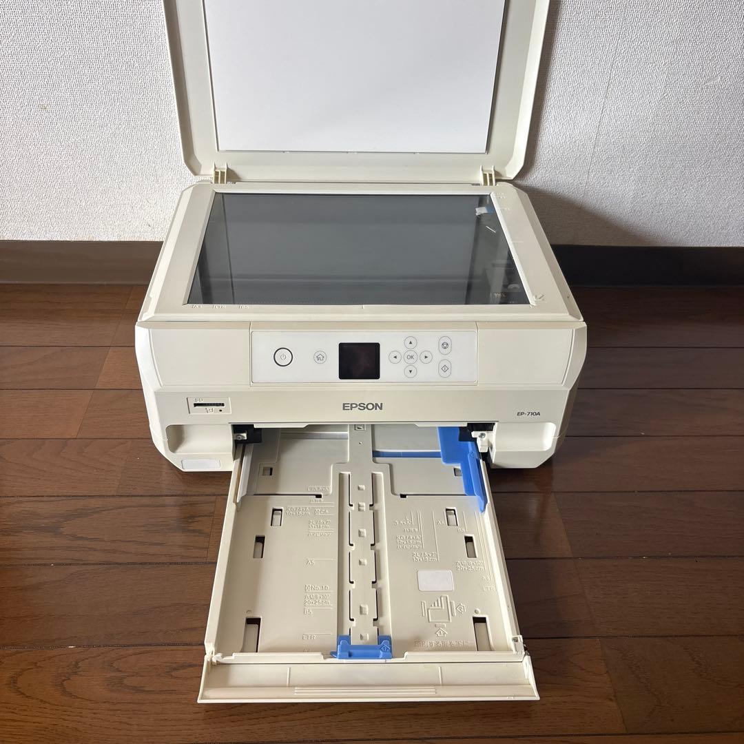 EPSON EP-709Aインクジェットプリンターライトシアン新品イチョウ互換付