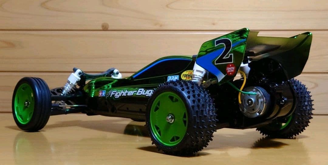 田宮ネオマイティフロッググリーンメタリック＆プロポ＆バッテリー充電