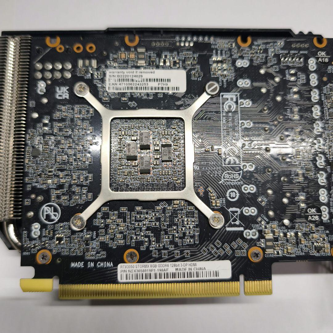 グラフィックボード・グラボ・ビデオカード Palit Nvidia GeForce RTX 3050 8GB