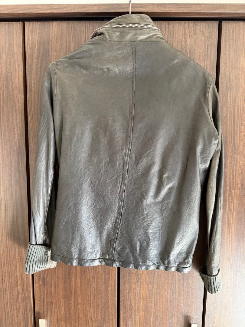 美品 46 ジョルジオ　ブラット　シープスキン