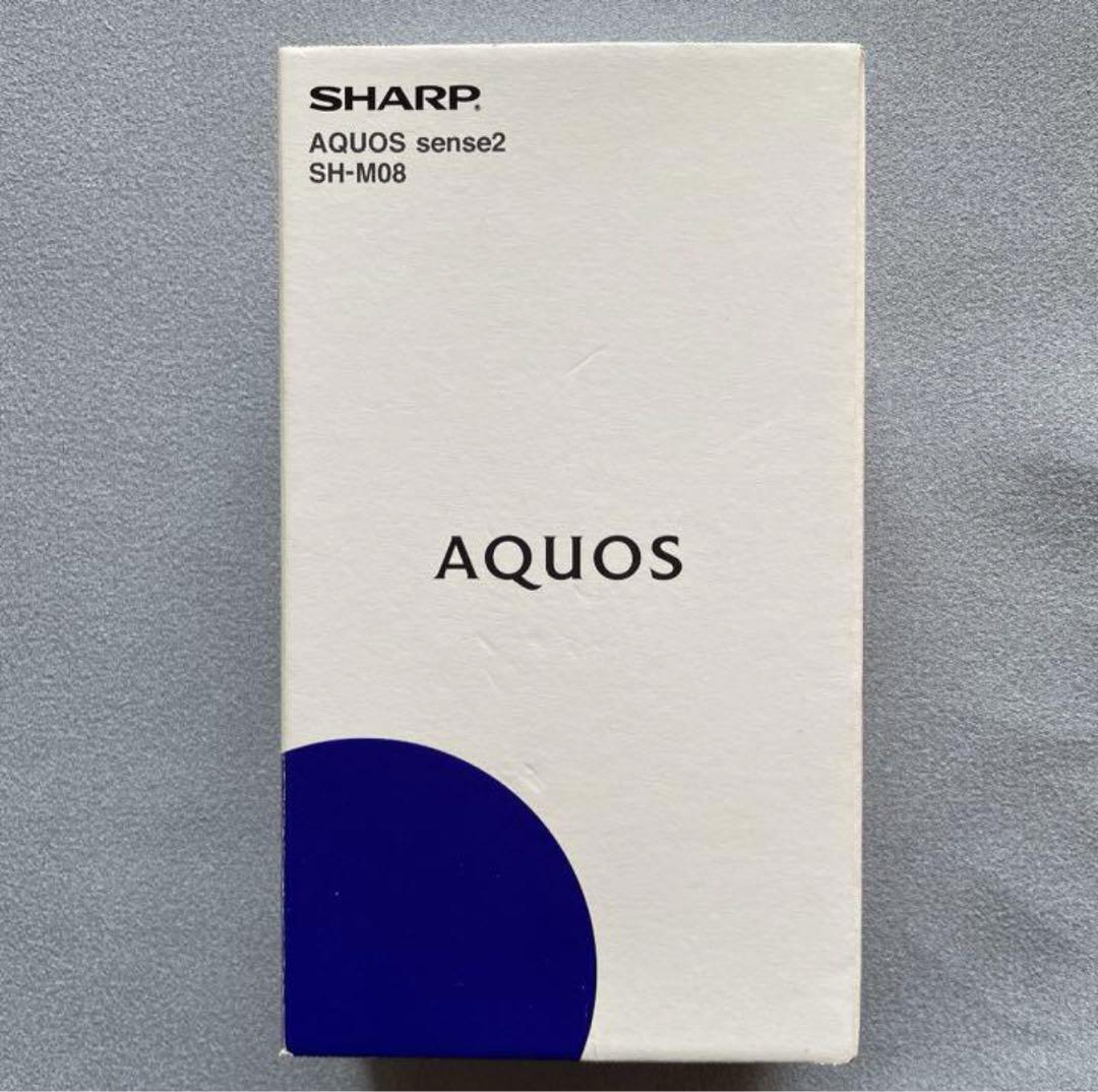 AQUOS sense2 SH-M08 ホワイトシルバーSH-M08-B