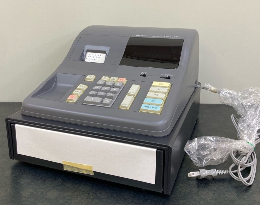 SHARP ER-1007-GY ファッションレジスター　1993年 Amazon | シャープ 電子レジスタ グレー XE-A20-H | レジスター本体