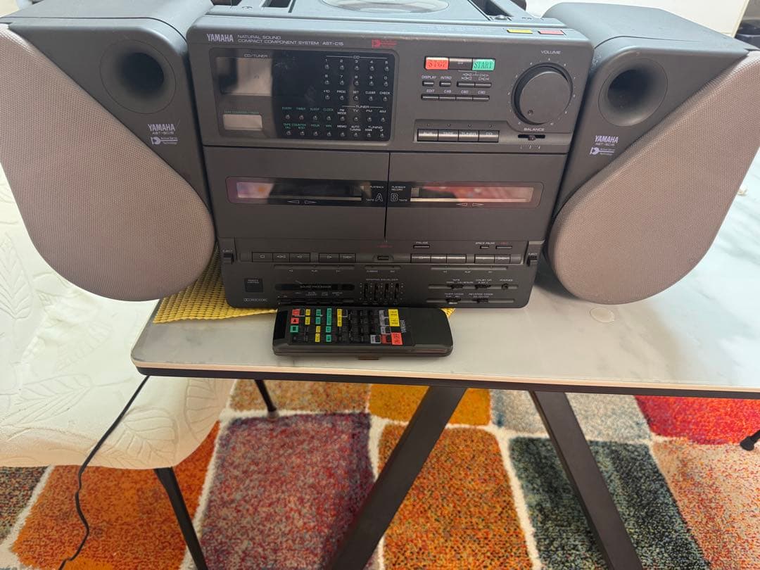 希有品YAMAHA CD・AM FMカセットデッキ