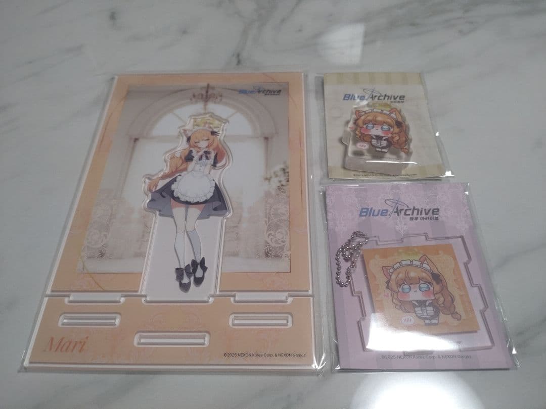 韓国限定】ブルーアーカイブ ANIPLUS【メイドマリー】グッズセット