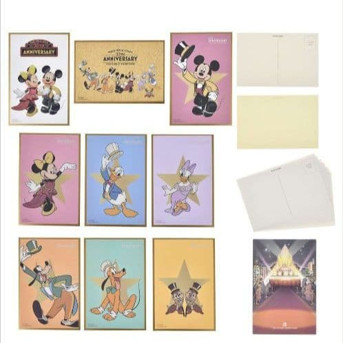 ディズニーストア25周年 ミッキー＆フレンズ ポストカード - メルカリ