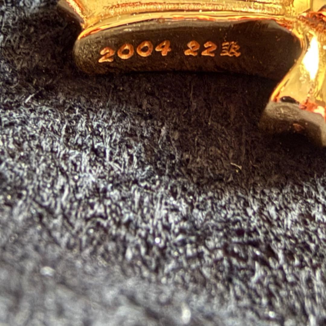 クロムハーツ 正規品 ベイビーファット ダイヤモンド 22Kメッキ&刻印