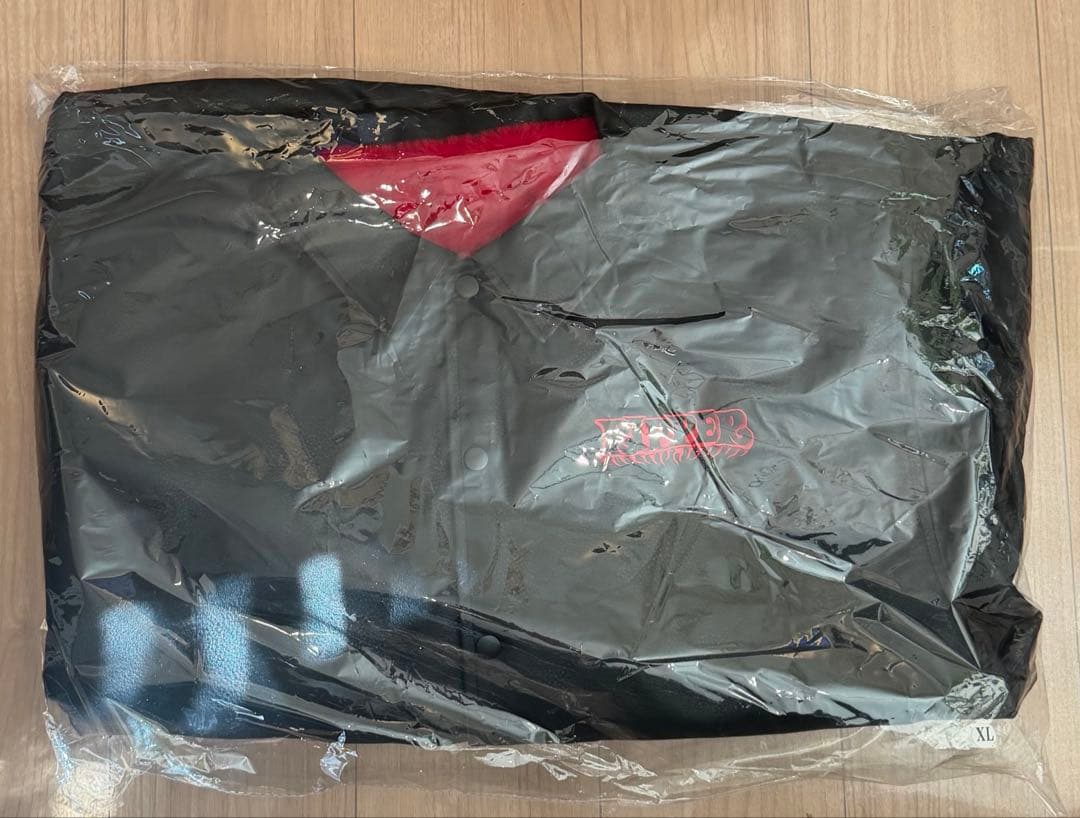 RIPPER FAKE LEATHER COACH JACKET - メルカリ