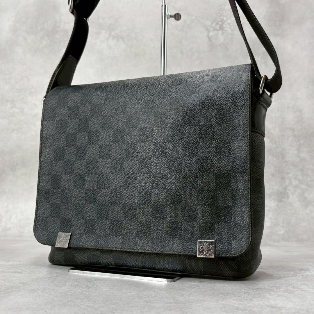 LOUIS VUITTON ダミエ グラフィット　ショルダーバッグ ルイヴィトン LOUIS VUITTON ダミエグラフィット トマス ショルダー