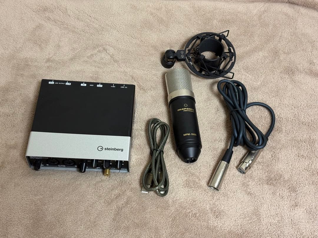 steinberg UR22オーディオインターフェイス マランツMPM-1000 Amazon.co.jp: Steinberg 2x2 USB 2.0 オーディオインターフェース