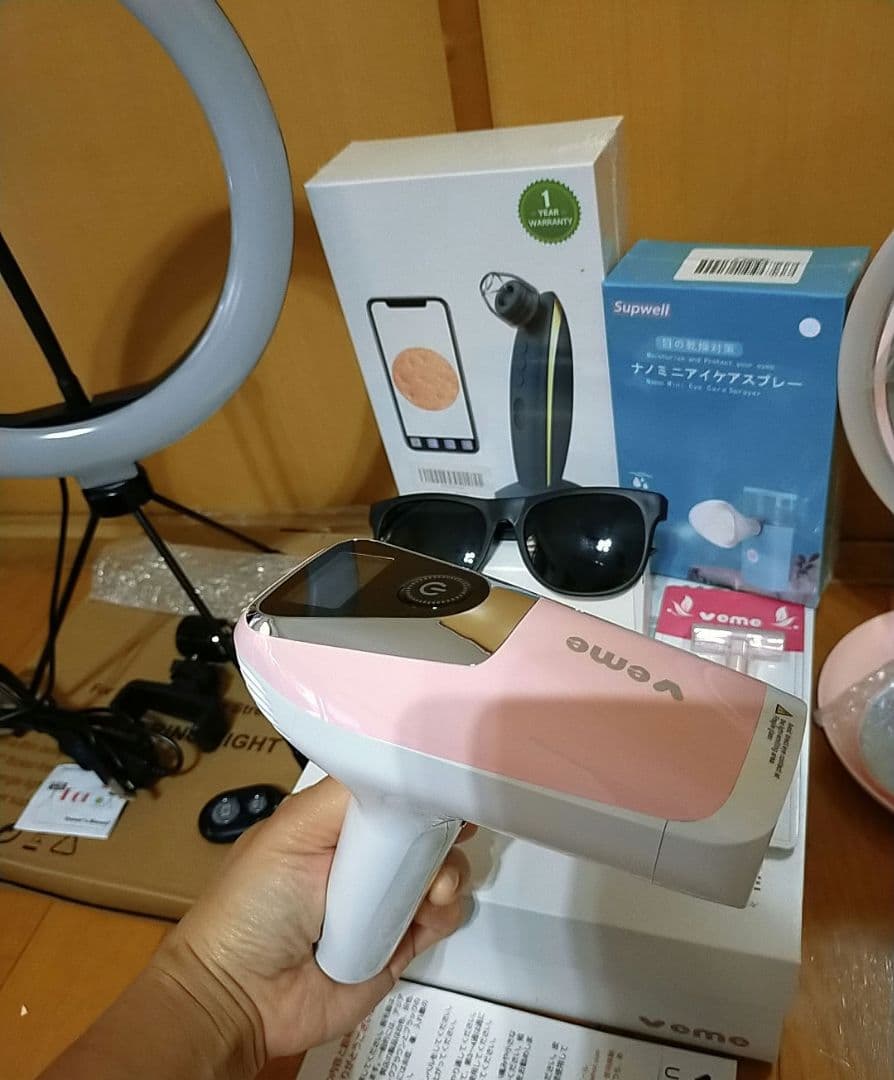 veme リングライト 調光機能付き 6個すべて新品