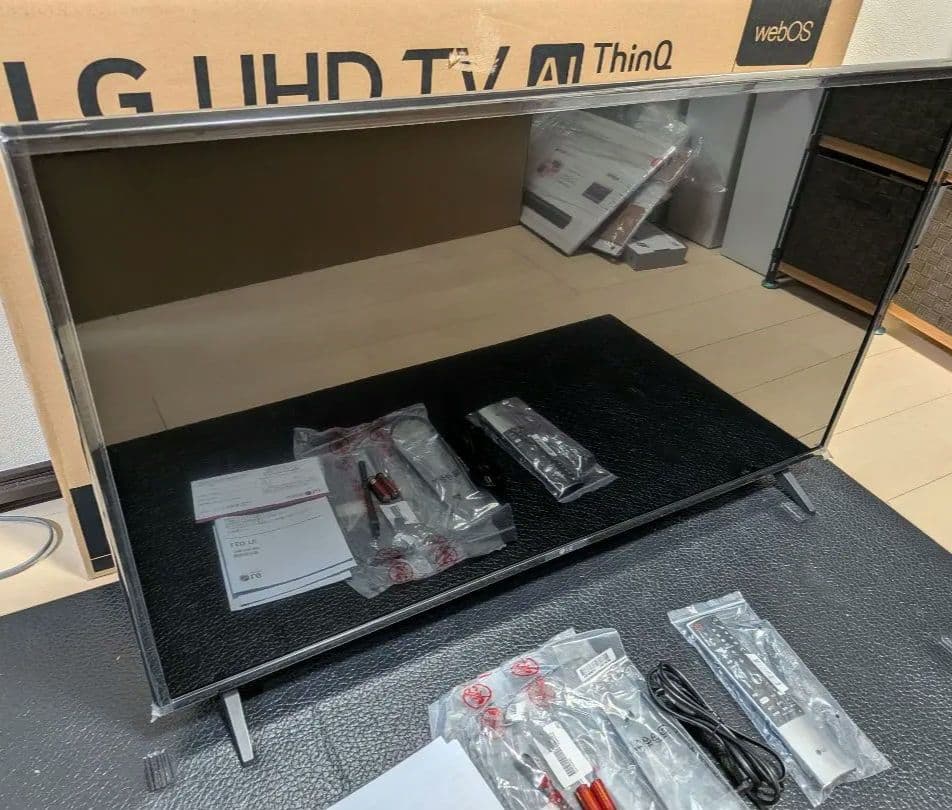 美品　LG43型　4K　液晶テレビ IPSパネル 43UN7100PJA